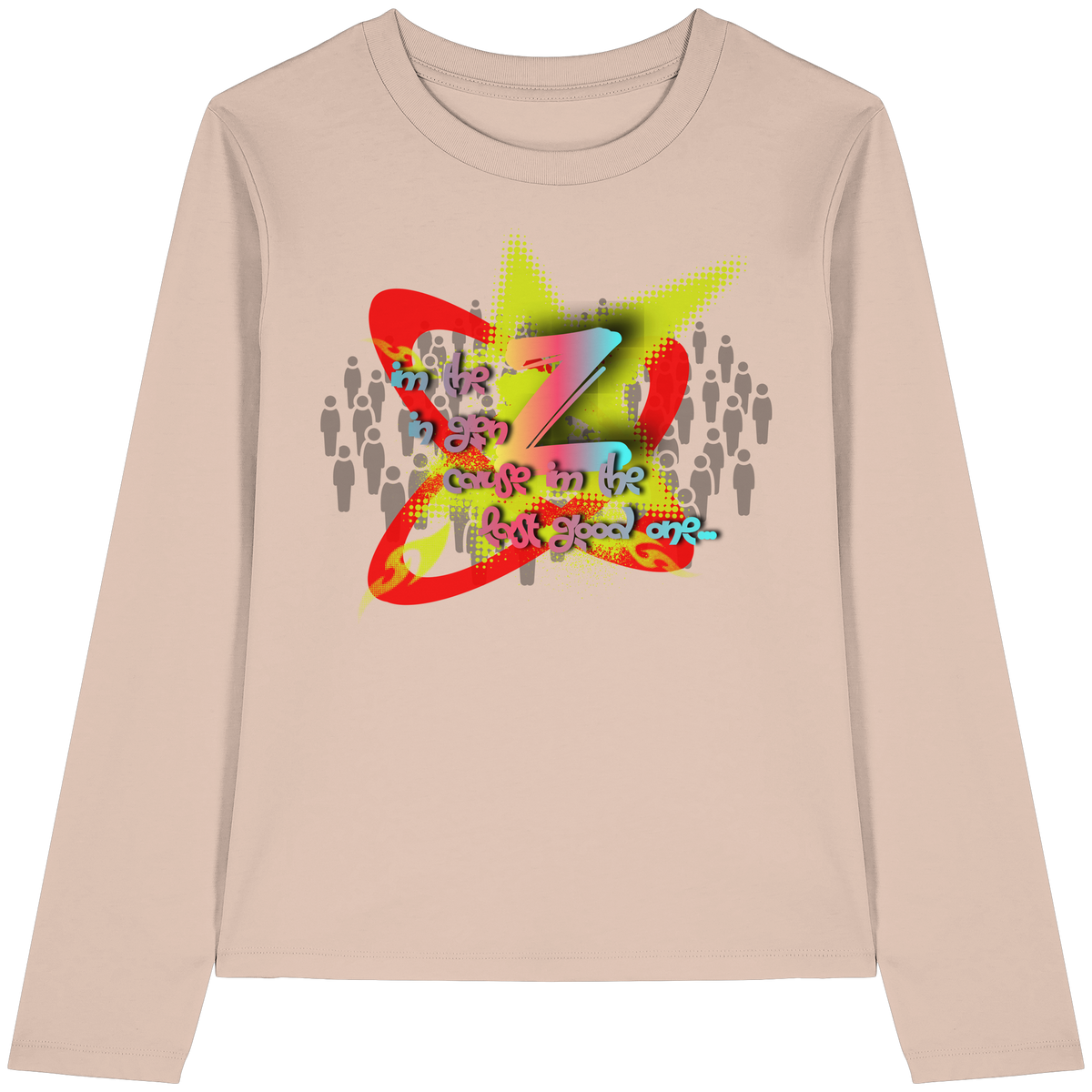 The Rebellion Z - Womens Organic Longsleeve T-Shirt