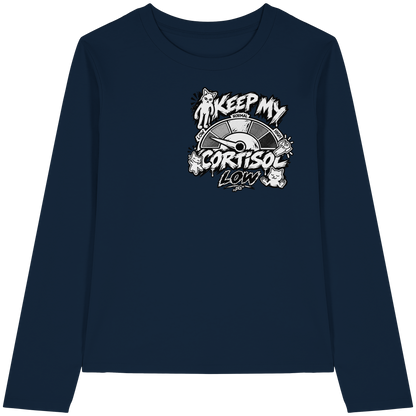 low CORTiSOL - Womens Organic Longsleeve T-Shirt