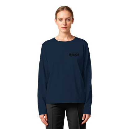 BASiCS - For the SIMPLE - Womens Organic Longsleeve T-Shirt