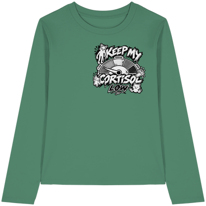 low CORTiSOL - Womens Organic Longsleeve T-Shirt