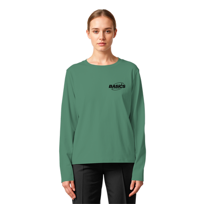 BASiCS - For the SIMPLE - Womens Organic Longsleeve T-Shirt