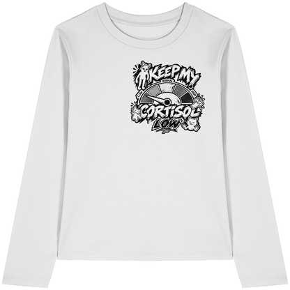 low CORTiSOL - Womens Organic Longsleeve T-Shirt
