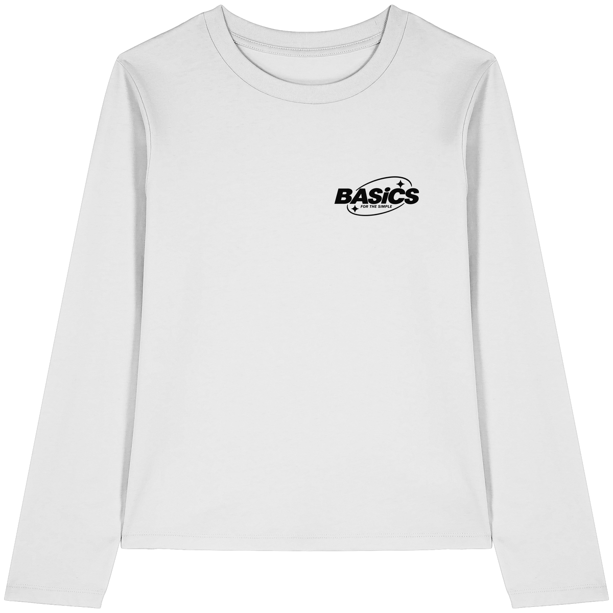 BASiCS - For the SIMPLE - Womens Organic Longsleeve T-Shirt