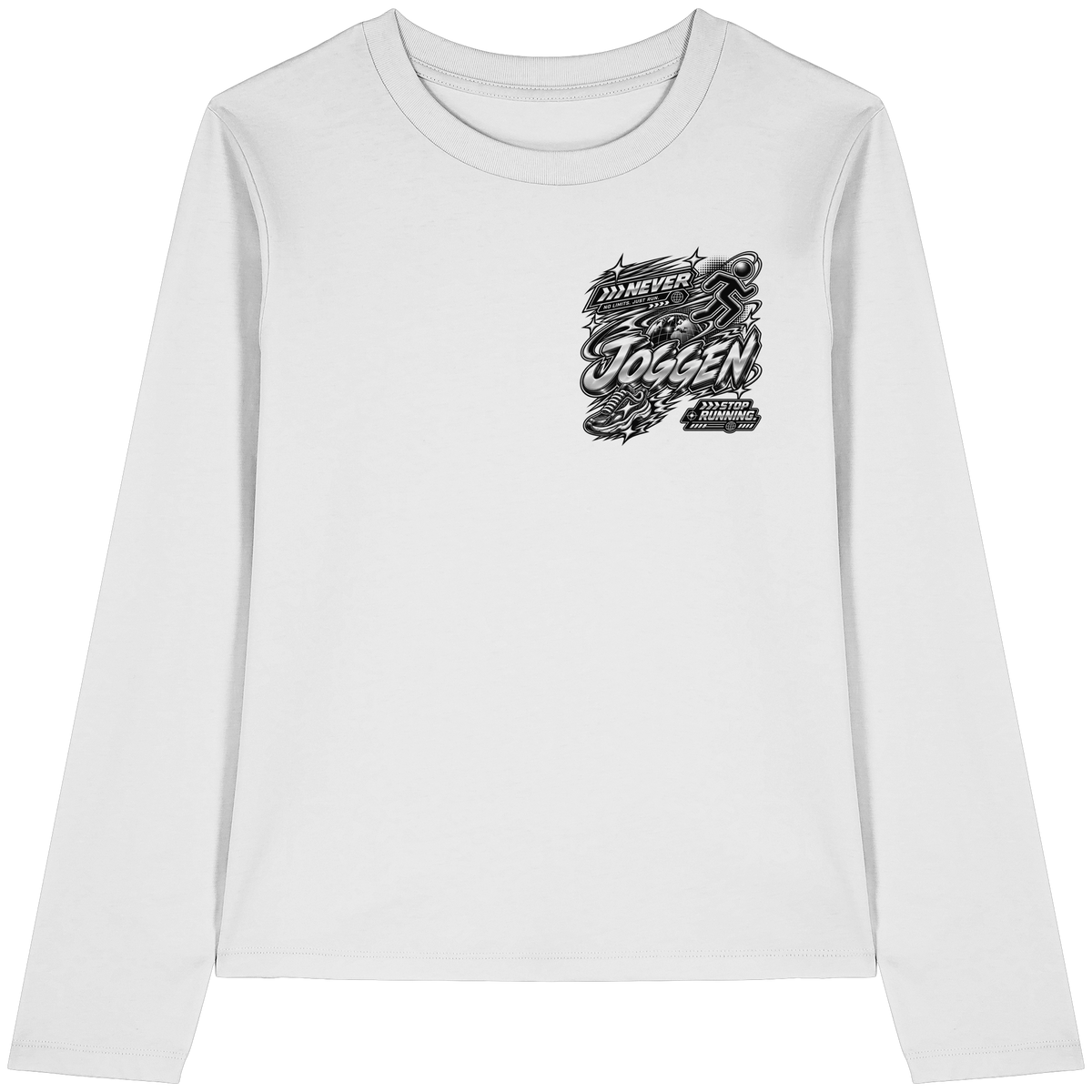 The JoGGer BASiCS - Womens Organic Longsleeve T-Shirt