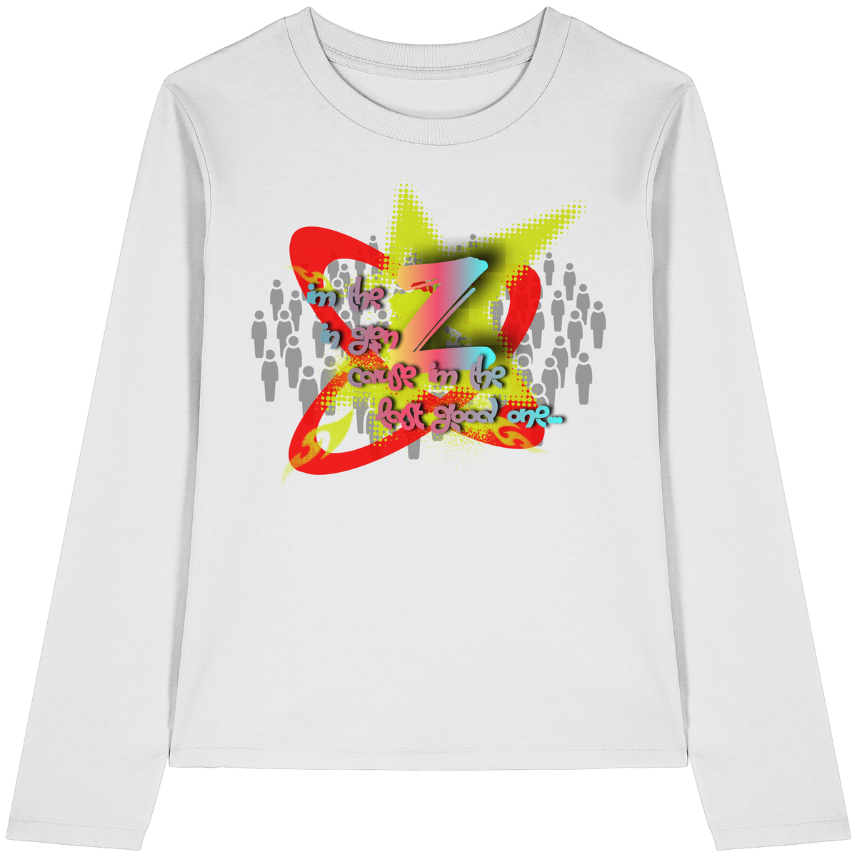The Rebellion Z - Womens Organic Longsleeve T-Shirt