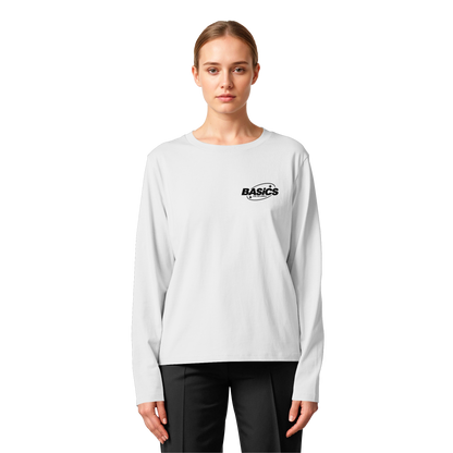 BASiCS - For the SIMPLE - Womens Organic Longsleeve T-Shirt