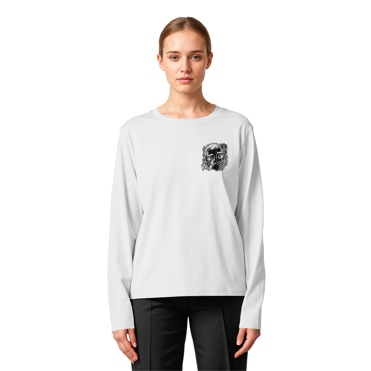 The MEME - Womens Organic Longsleeve T-Shirt