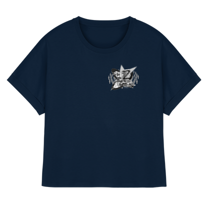 The Rebellion Z BASiCS - Womens Organic Rolled Sleeves T-Shirt
