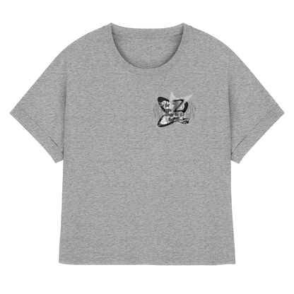 The Rebellion Z BASiCS - Womens Organic Rolled Sleeves T-Shirt