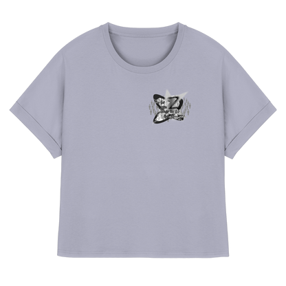The Rebellion Z BASiCS - Womens Organic Rolled Sleeves T-Shirt