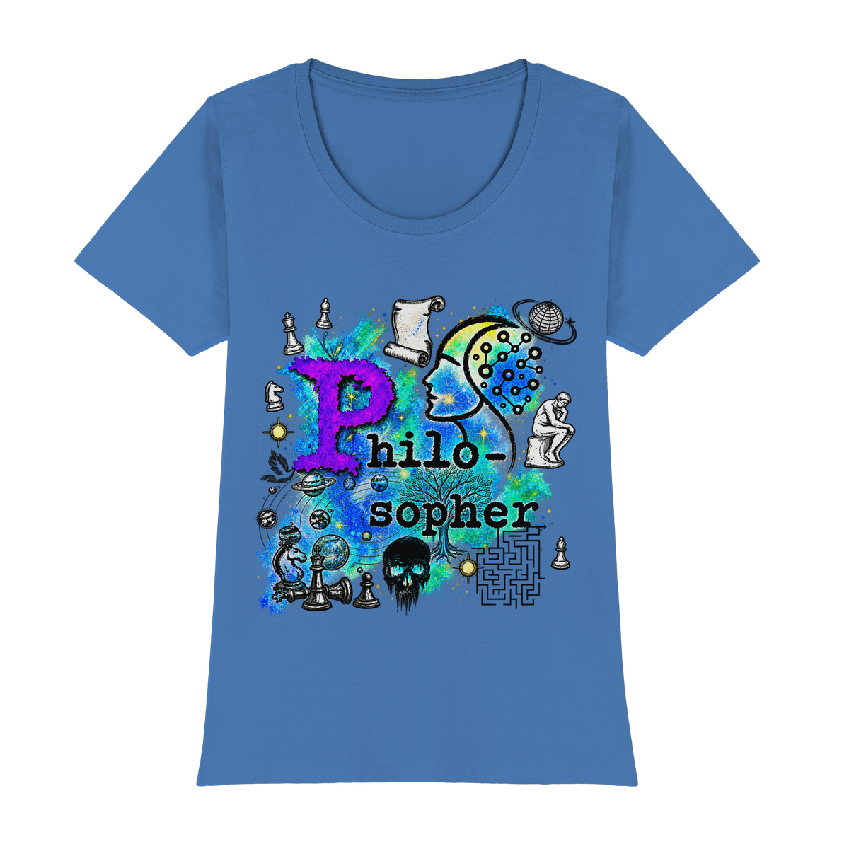 The Philosopher - Womens Premium Classic T-Shirt