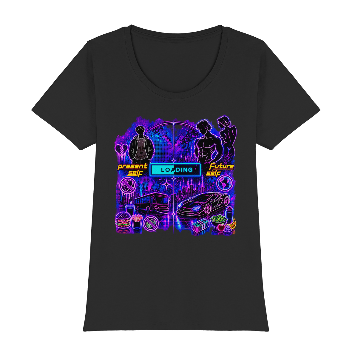 LOADiNG - Womens Premium Classic T-Shirt