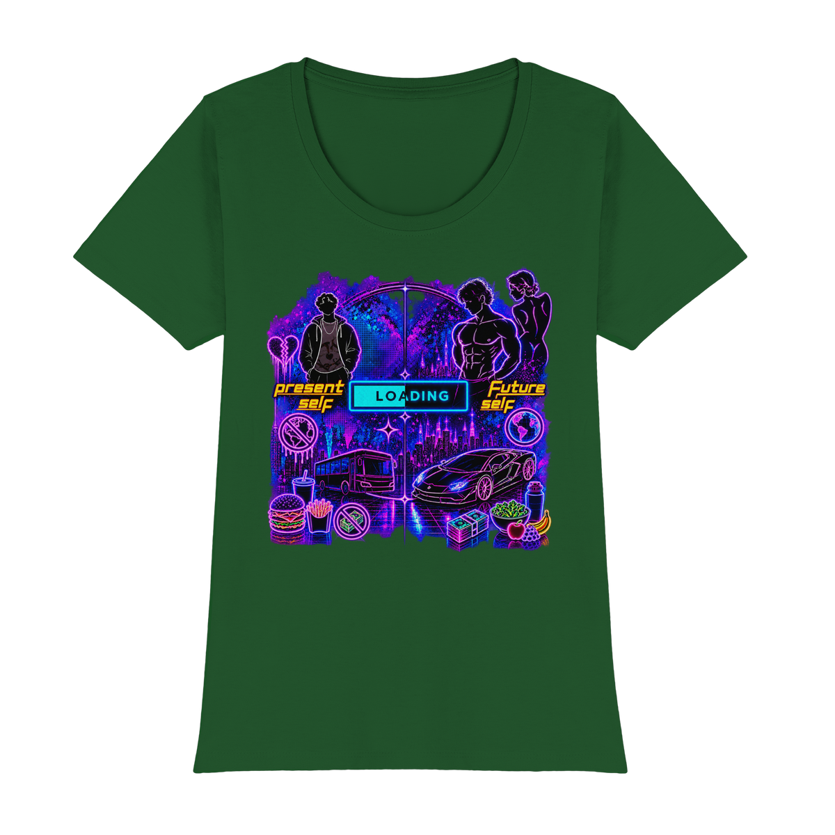 LOADiNG - Womens Premium Classic T-Shirt