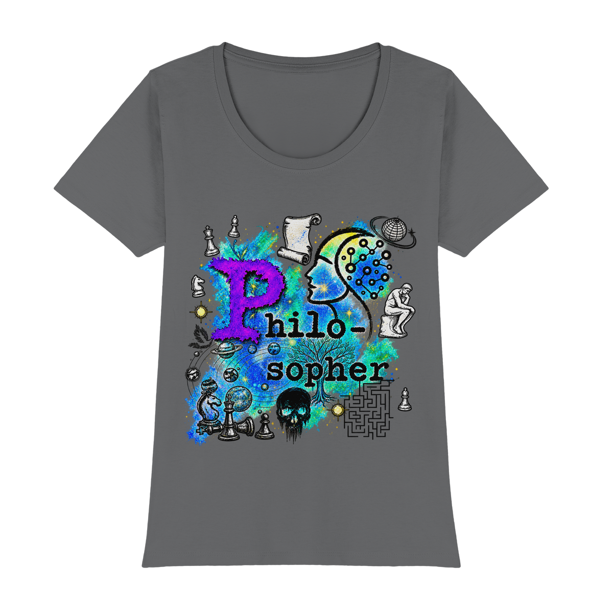 The Philosopher - Womens Premium Classic T-Shirt