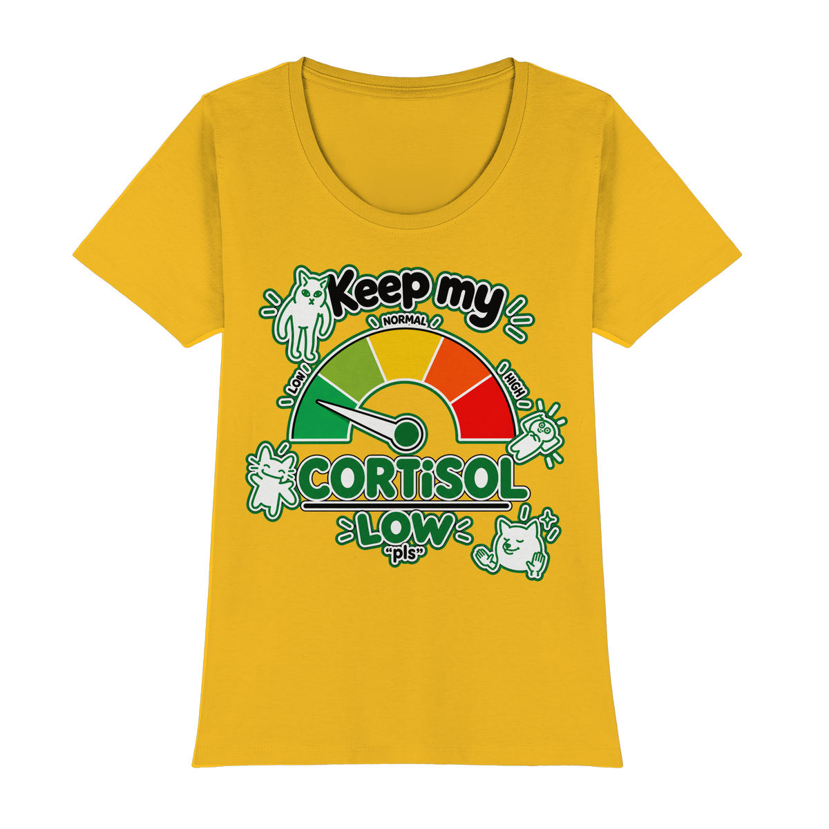 low CORTiSOL - Womens Premium Classic T-Shirt