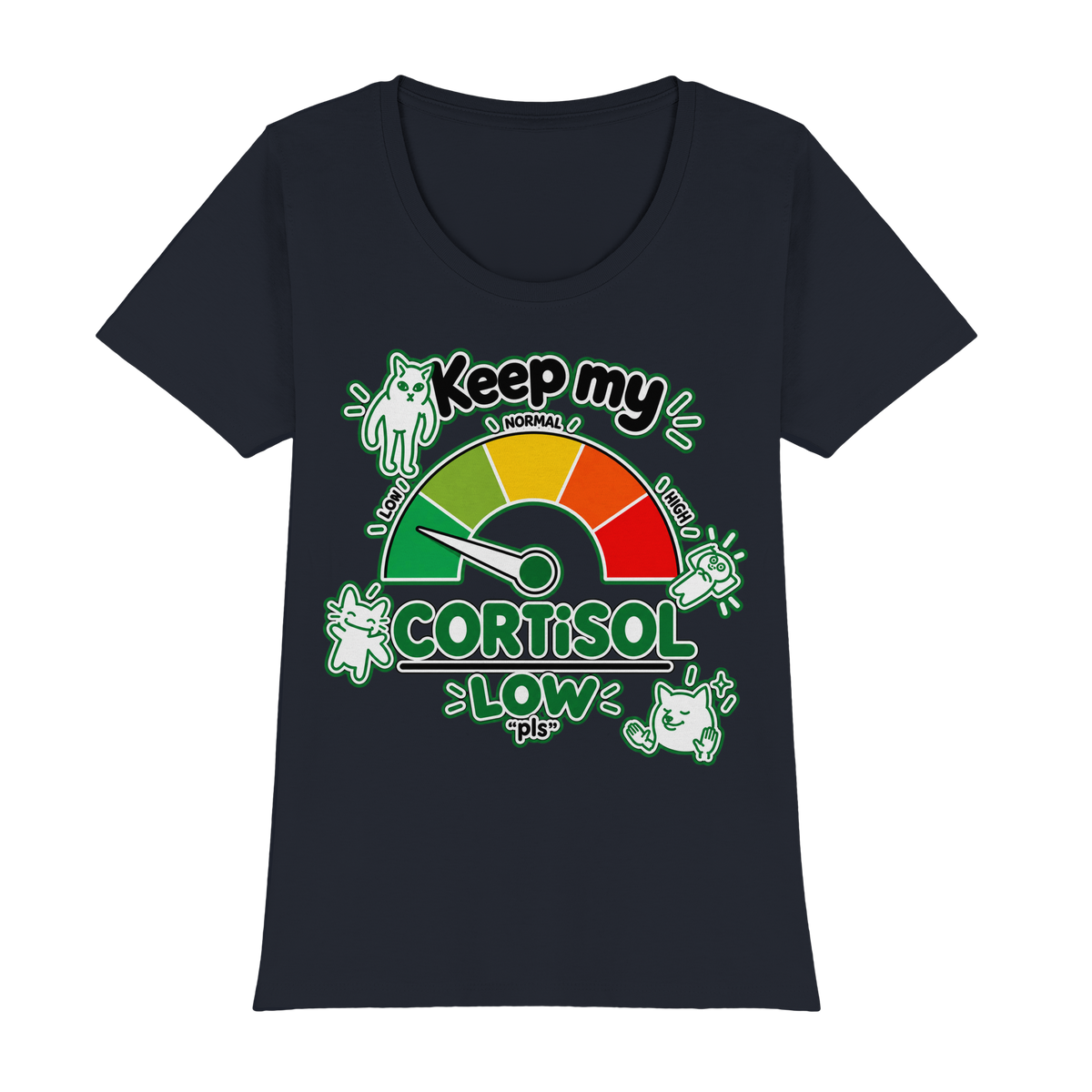 low CORTiSOL - Womens Premium Classic T-Shirt