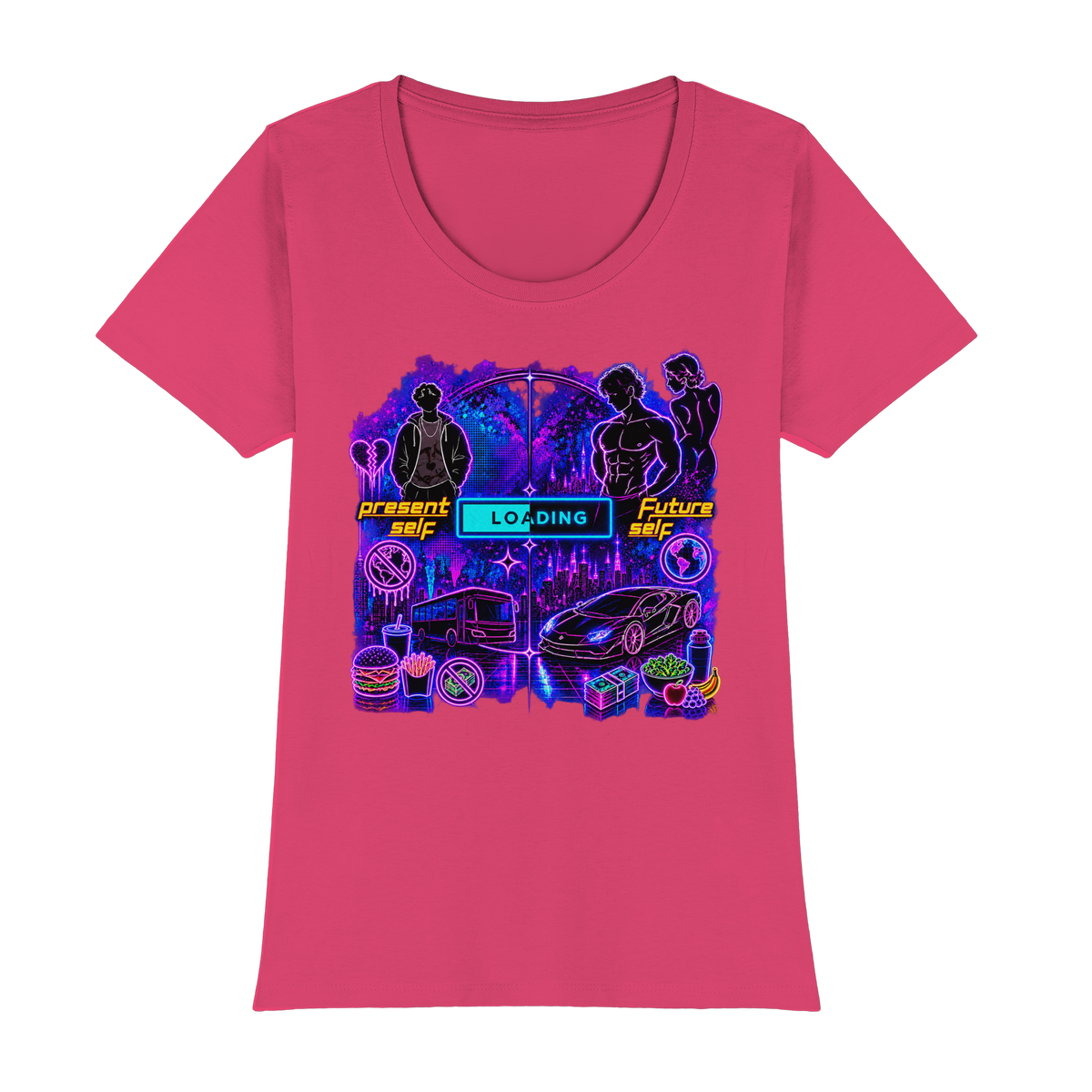 LOADiNG - Womens Premium Classic T-Shirt