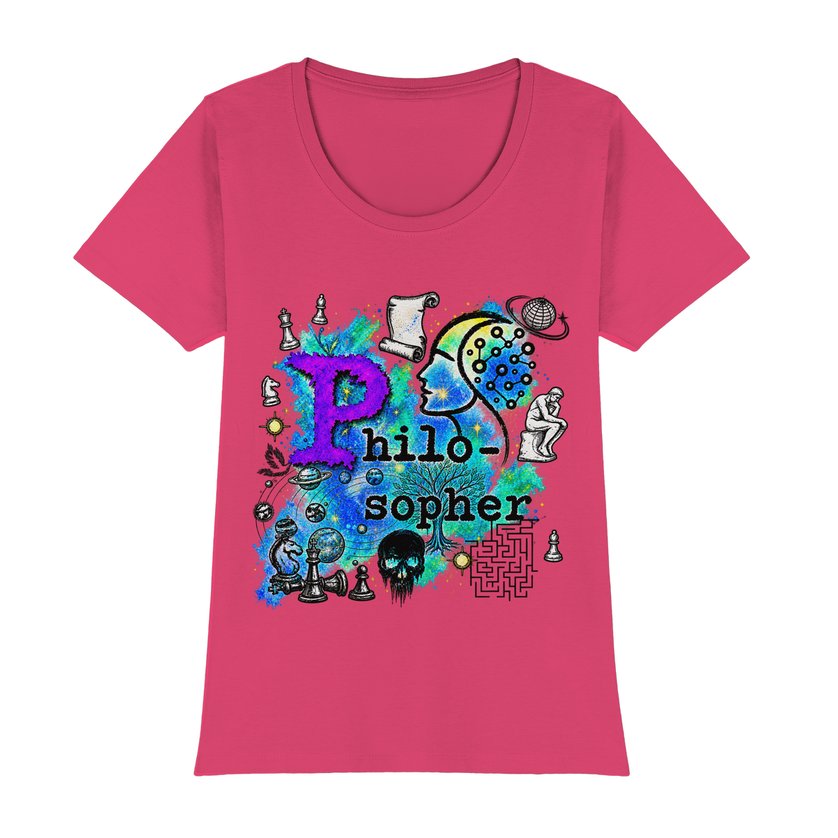 The Philosopher - Womens Premium Classic T-Shirt