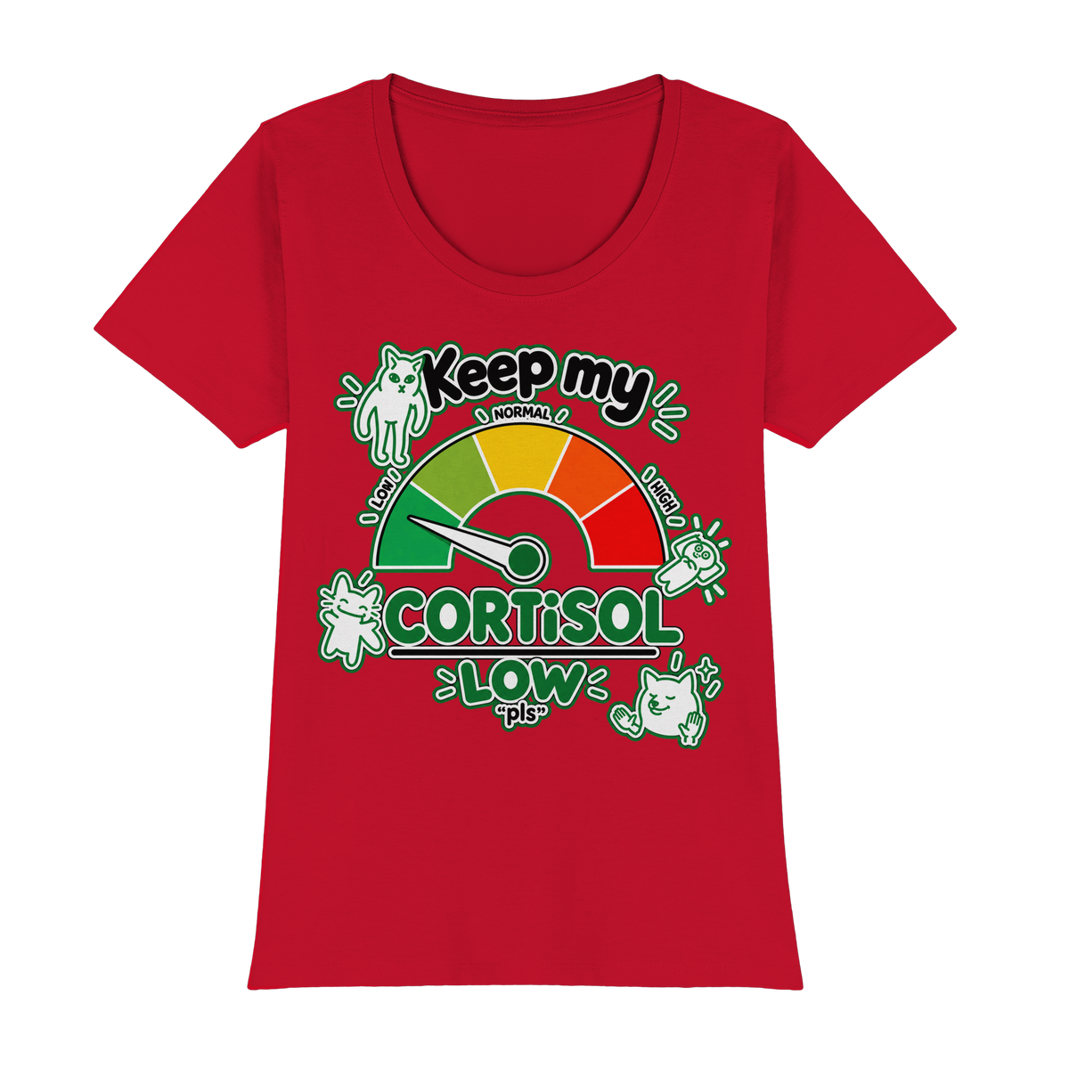 low CORTiSOL - Womens Premium Classic T-Shirt