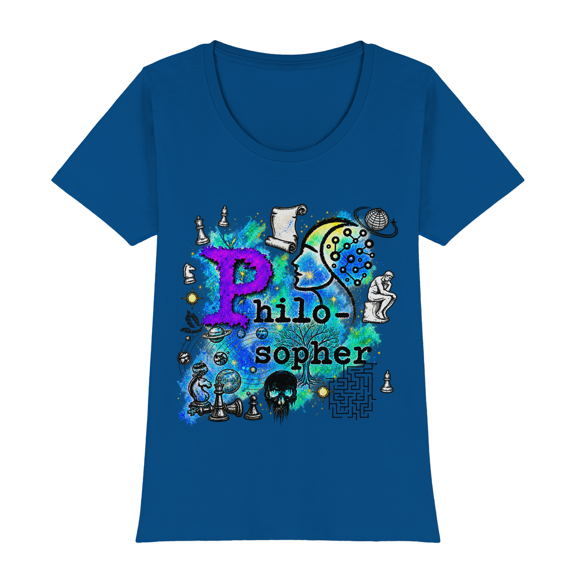 The Philosopher - Womens Premium Classic T-Shirt