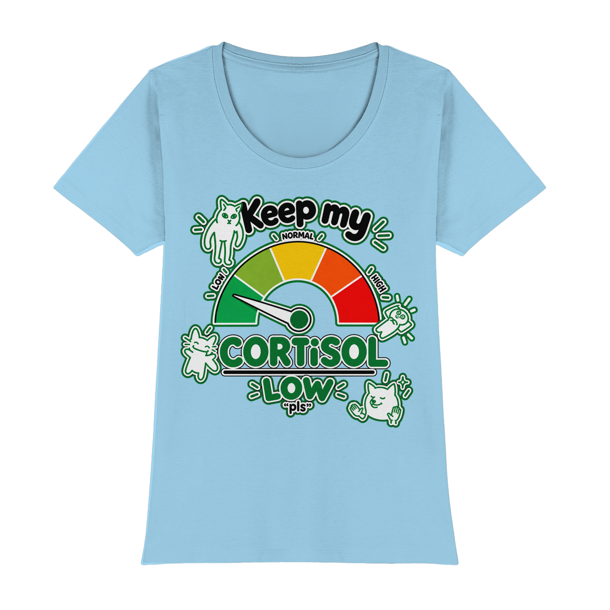 low CORTiSOL - Womens Premium Classic T-Shirt