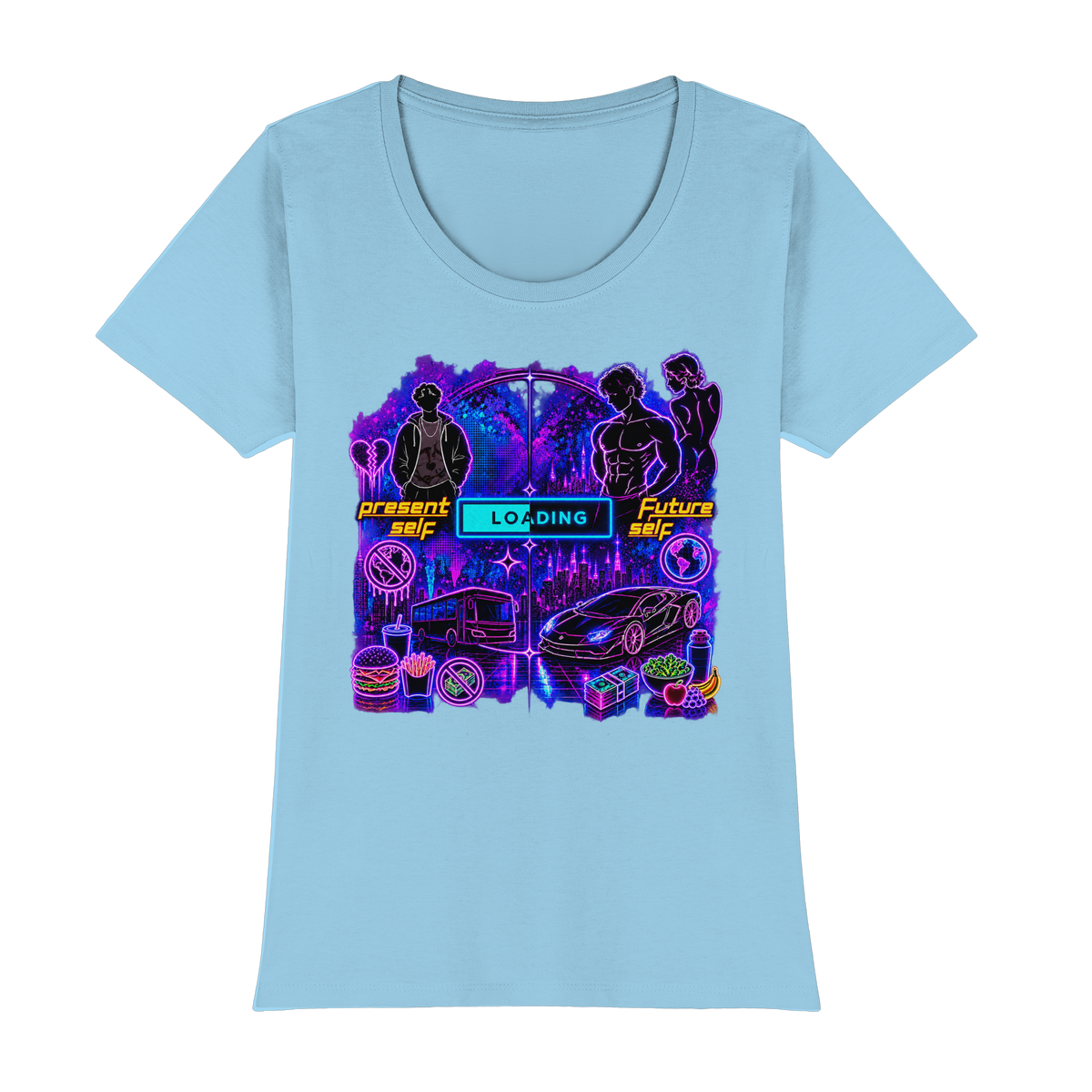 LOADiNG - Womens Premium Classic T-Shirt