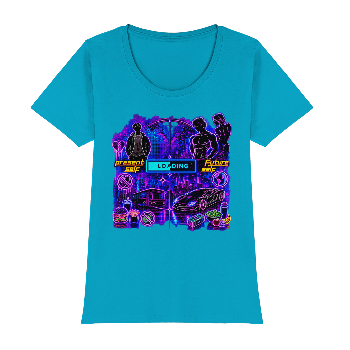 LOADiNG - Womens Premium Classic T-Shirt