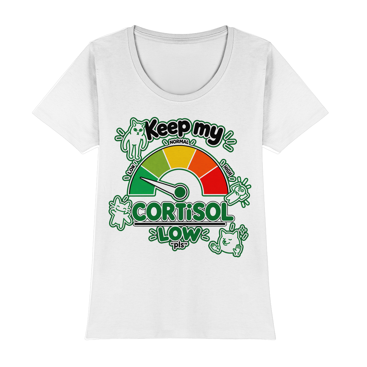 low CORTiSOL - Womens Premium Classic T-Shirt