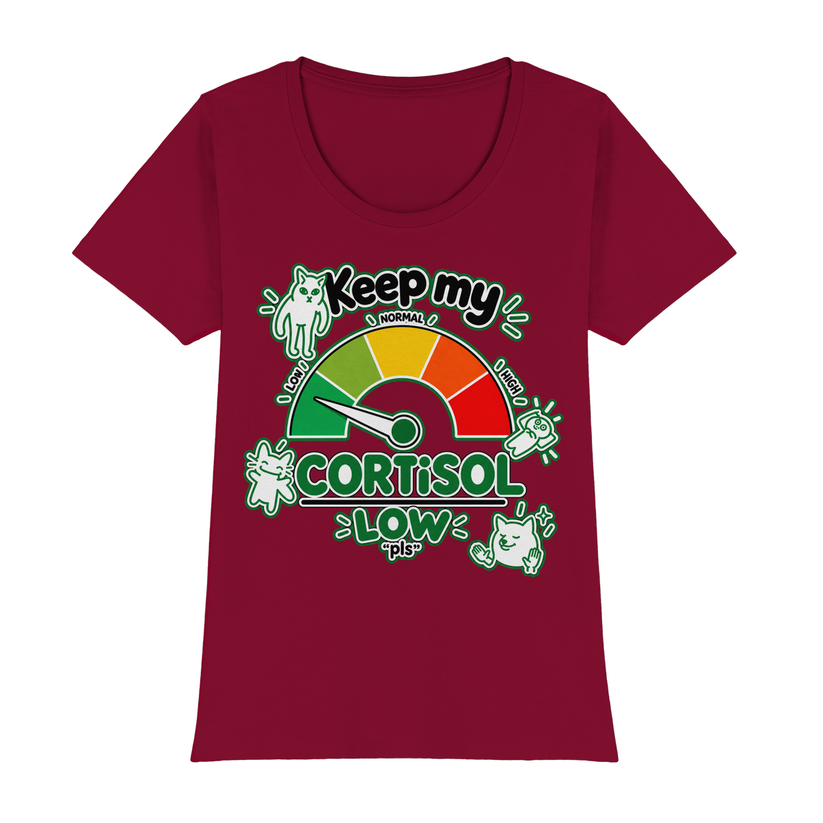 low CORTiSOL - Womens Premium Classic T-Shirt