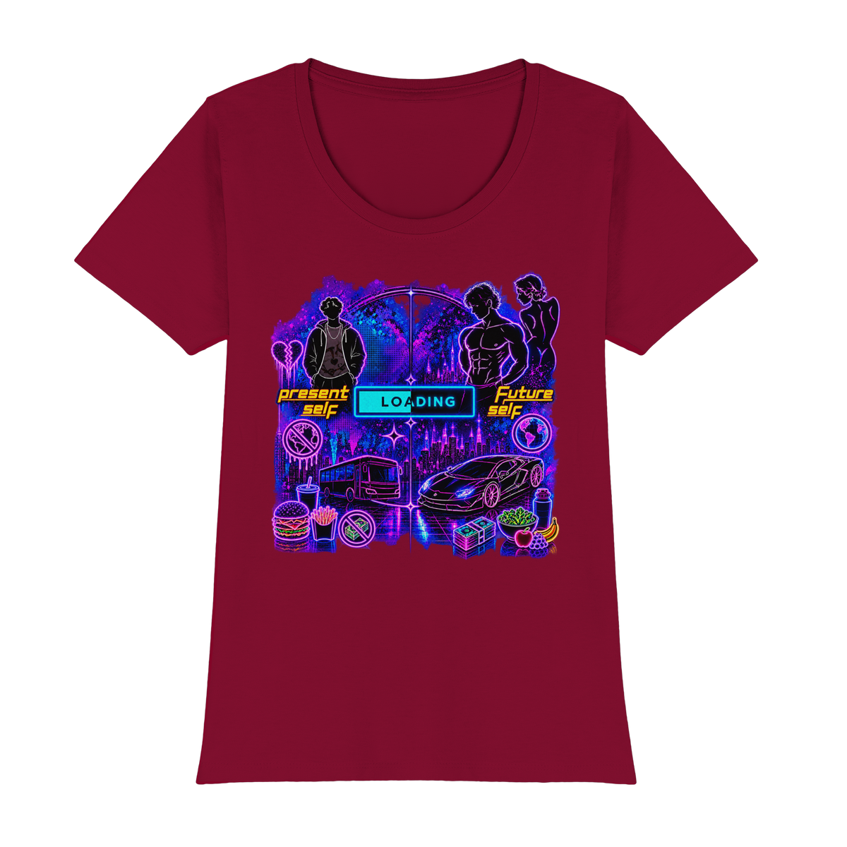LOADiNG - Womens Premium Classic T-Shirt