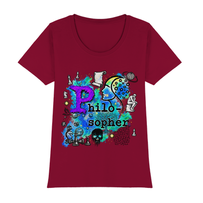 The Philosopher - Womens Premium Classic T-Shirt